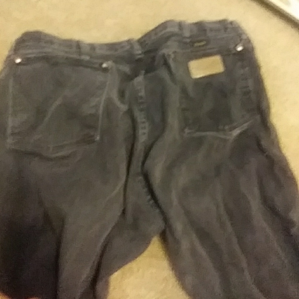 Wrangler 13 mwz black jeans